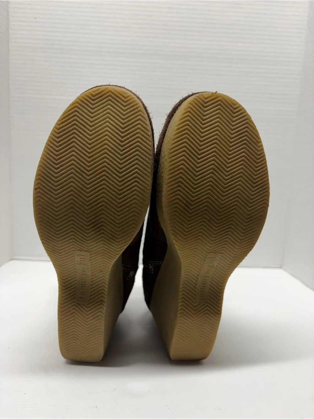 Tommy Hilfiger suede wedge